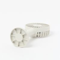 2WAYスタンド付きハンディファン アイボリー LAKOLE/ラコレ