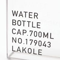 スキットルボトル（700ml） クリア LAKOLE/ラコレ
