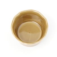 レリーフカップ（S） ブラウン LAKOLE/ラコレ