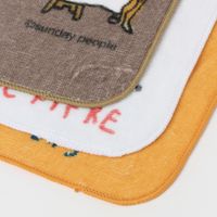 （世界の名作）ハンドタオル ひまわり 1セット（1枚×3） LAKOLE/ラコレ