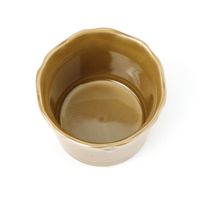 レリーフカップ（M） ブラウン 1セット（1個×2） LAKOLE/ラコレ