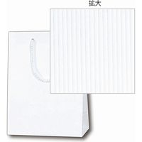 シモジマ Kバッグ Tー3 白エンボス 006144110 1ケース(10枚×5束 合計50枚)（直送品）