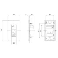 竹村製作所 操作盤 NRZーC1E 1個（直送品）