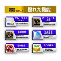 メディアフューチャー 液晶保護フィルム 高硬度 ブルーライトカット クリア 光沢 25インチ free-n9bc-25 1枚（直送品）