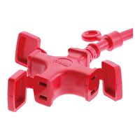 宏和工業 KOWA 延長コード 15A×5m 赤 FGM089ー5 1セット(2本)（直送品）