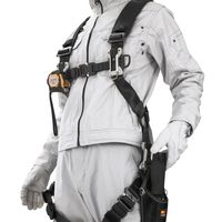 TJMデザイン セフハーネスA フリーサイズ 黒 A4SFAFーBK 1ケ（直送品）