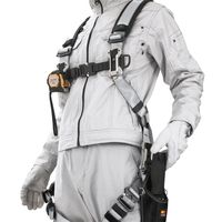 TJMデザイン セフハーネスA フリーサイズ 銀 A4SFAFーSI 1ケ（直送品）