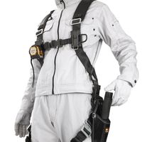 TJMデザイン セフハーネスS フリーサイズ 黒 A4SFSFーBK 1ケ（直送品）