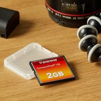 Transcend（トランセンド）コンパクトフラッシュカード 2GB 133x TS2GCF133 1個