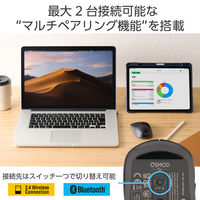 ワイヤレスマウス 静音 Bluetooth/無線2.4GHz 両対応 6ボタン ピンク M-MY30MBSXPN エレコム 1個（直送品）