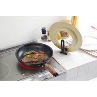 竹原製缶 リグランテ モカ スタンドカバーM ガラス窓付 20~26cm 6サイズ兼用 SC-100M 1個（直送品）