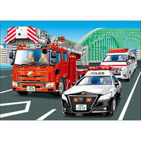 くもん出版 くもんのジグソーパズル STEP3 はたらく車のなかまたち 3セット入り JP-37 1箱（直送品）