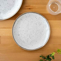 1956レストラン・サプライ プレート 21cm Merge マージ プラスチック ホワイト 432557 1個（直送品）