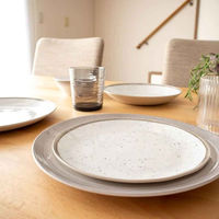 1956レストラン・サプライ プレート 27cm Merge マージ プラスチック ホワイト 432556 1個（直送品）