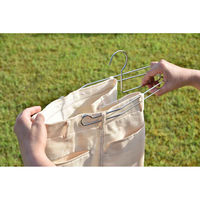 下村企販 ハンガー ズボン ステンレス 乾きやすいズボンハンガー 日本製 435753 1個（直送品）