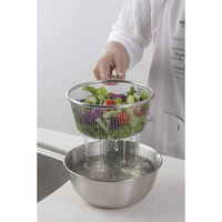 下村企販 ザル ママクック 手付き 油&水切れ らくらくバスケット ステンレス製 日本製 454305 1個（直送品）