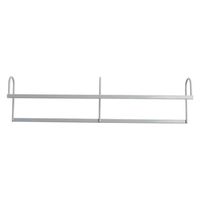 エスエイ企画 ハンガー 衣類収納アップハンガー 幅50cm 2本組 収納 グレー 460081 1個（直送品）