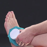 セーフラン安全用品 氷のう袋 73×220mm ブルー 11196-1 1個（直送品）