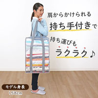 アストロ 衣類収納バッグ クリア 112-09 1枚（直送品）