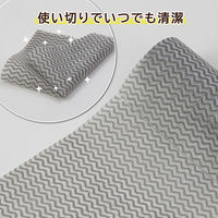 アストロ 不織布ふきん くりふきん グレー 618-85 1本（直送品）