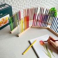 ファーバーカステル ポリクロモス色鉛筆ドリームカラー60色特製スタンドセット POLY60-STAND 1個（直送品）