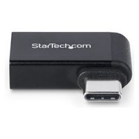 USB-C - USB-A変換アダプター　L型右向き　5Gbps　オス-メス（直送品）