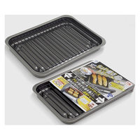 竹原製缶 グリル&トースター ちょい焼きトレー アミ付ワイド G-12 1個（直送品）