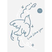 東洋ケース マタニティフォト NICE to MEET マタニティフォトシール バード 413063 1個（直送品）