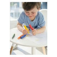 ファーバーカステル プレスクールフィンガークレヨン 6色入 120404 1個（直送品）