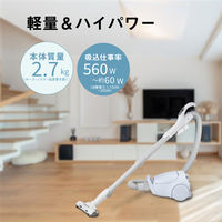 パナソニック 紙パック式掃除機 MC-PJ24A-A 1台