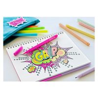 ファーバーカステル グリップカラーマーカー ネオン&パステル 10色パック 155312 1個（直送品）