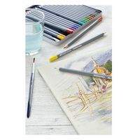 ファーバーカステル ゴールドファーバーアクア水彩色鉛筆セット 24色缶入 114624 1個（直送品）