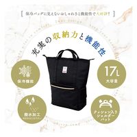 アイメディア 保冷リュック ブラック 1008176 1個（直送品）