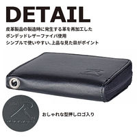 スワン ROTHCO リサイクルレザー 小銭ケース 45047 ブラウン 1個（直送品）