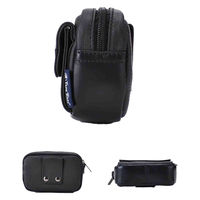 スワン Troy Bros シュリンク ベルトポーチ横 7010 ブラック 1個（直送品）