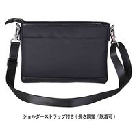 スワン U.P renoma 革×ナイロン 横ショルダー 20112 ブラック 1個（直送品）
