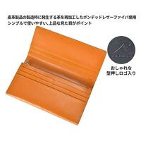 スワン ROTHCO リサイクルレザー 長財布 45049 ブラウン 1個（直送品）