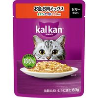 （お得なアソート）カルカン 成猫用 キャットフード パウチ ミックスシリーズ 48袋（12袋×4種）ウェット