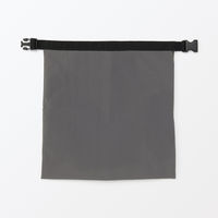 無印良品 高さが変えられる ランチバッグ ロールトップタイプ 大 グレー 良品計画