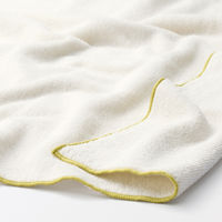 無印良品 カラーステッチパイル織りフェイスタオル ３４×８５ｃｍ アイボリー 1セット（1枚×2） 良品計画