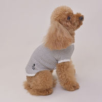 Jekyll Egg（ジキルエッグ）ボーダーTシャツ L ブラック 1個 犬用 アルクロース