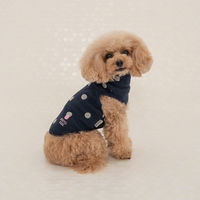 Jekyll Egg（ジキルエッグ）ドット柄タンク L ネイビー 1個 犬用 アルクロース