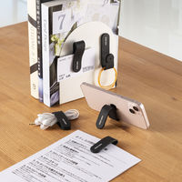 サンワサプライ マグネット ケーブルクリップ（ブラック・5個入り） CAー517BK 1個