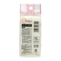 キッチンスポンジ 三ツ星スポンジ ソフト 食器洗い用 泡立ちよく へたりにくい 抗菌 防臭 ホワイト 日本製 1セット（1個×5）ワイズ