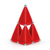 PLASTWOOD ITALIA Supermag スーパーマグ・ジオメトリー70 知育玩具 STEAM教材 0415 1箱(70ピース)（直送品）