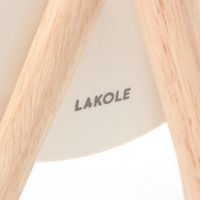 ラウンドスタンドミラー アイボリー LAKOLE/ラコレ
