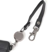 PUパスケース ブラック LAKOLE/ラコレ