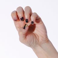 ジェルネイルシール-025 グレー LAKOLE/ラコレ