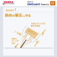ゼブラ デルガードLx 0.5mm シティカラー ミッドナイトネイビー P-MA86-CC-MNV 1本