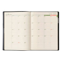 日本能率協会マネジメントセンター 【2025年4月版】NOLTY 能率手帳 B5 片側1週間+ノート 黒 9604 1冊（直送品）